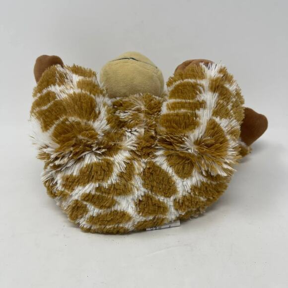 Warmies Intelex Brown White Spotted Giraffe Microwaveable Hot Cold 12" Plush - Picture 6 of 9